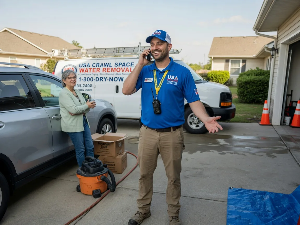 Crawl Space Water Removal Brookwood, AL FAQs